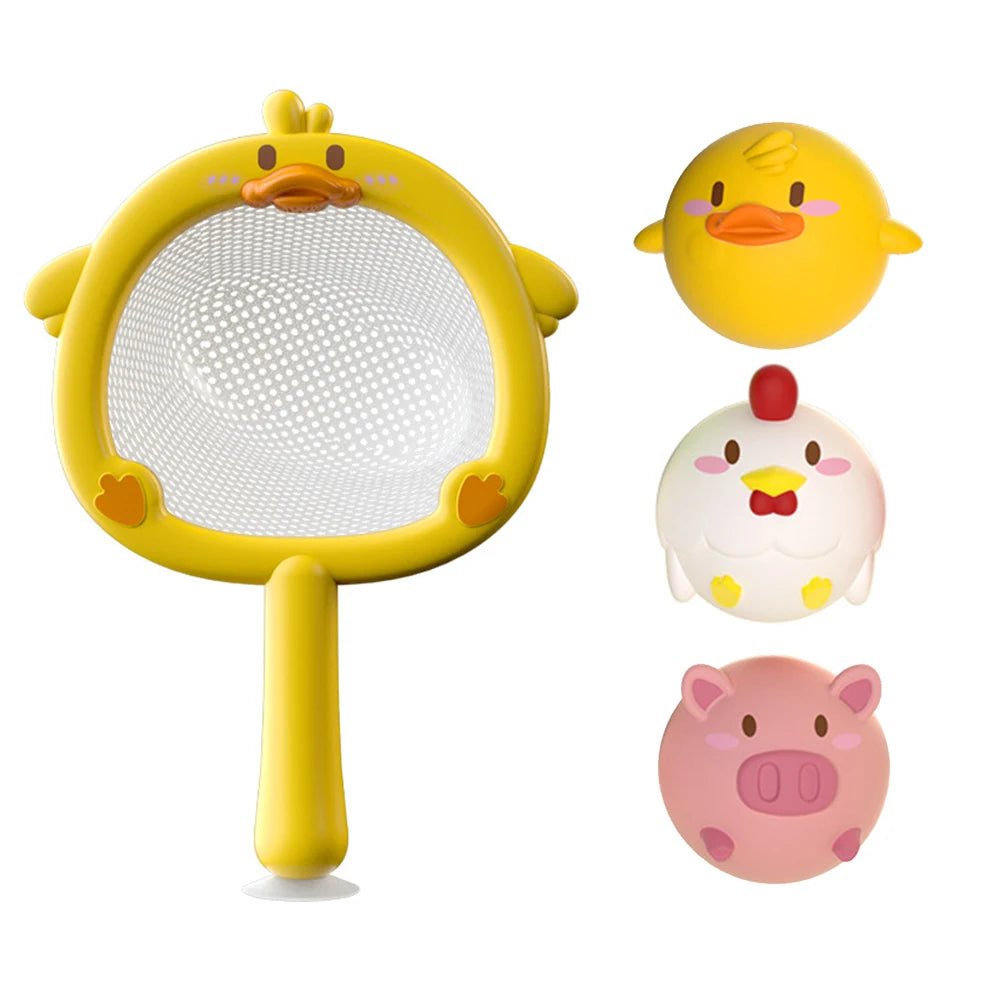 Süße Baby Tiere mit LED geeignet für die Badewanne oder Planschbecken