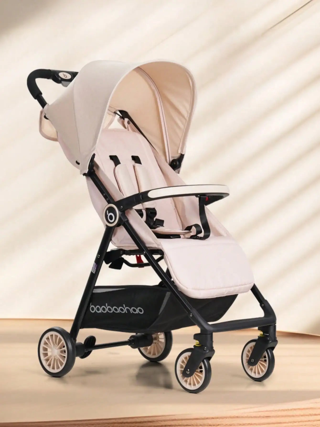 1 Schwarzer Leichtgewicht-Kinderwagen Wiegt Nur 4,7kg Praktisch für Flugzeuge, Züge und Autos, Geeignet für den Heimgebrauch und Geschäftsreisen