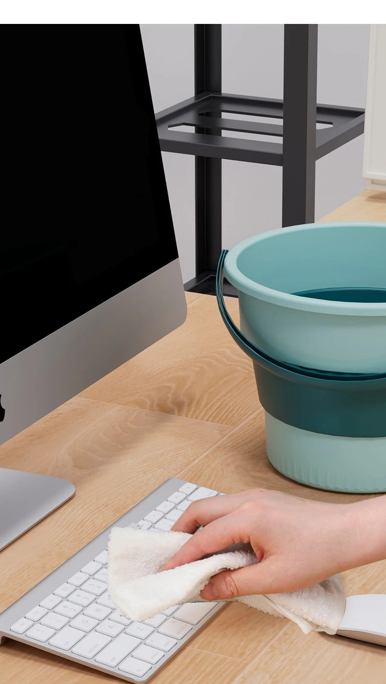 Silikon Eimer - Platzsparendes Design