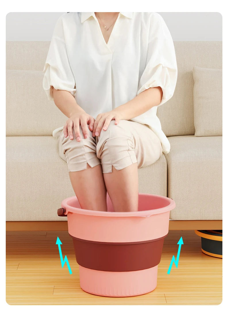 Silikon Eimer - Platzsparendes Design