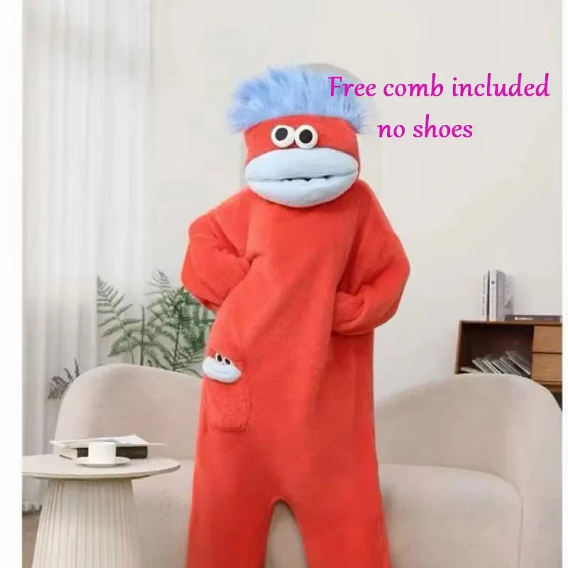 Cartoon Kapuzen-Pyjama Set – Warm & Kuschelig für Kinder