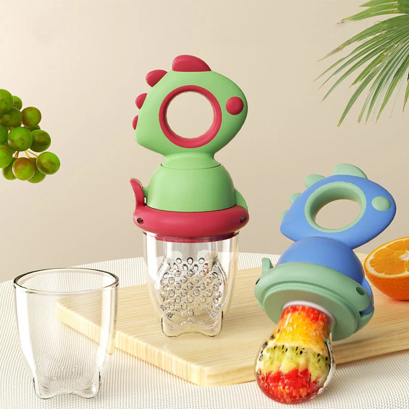 Dinosaurier Baby Futterspender – Silikon Fresh Food Feeder
