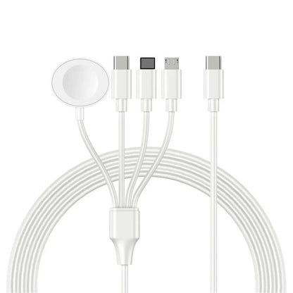 4 in 2 Ladekabel für alle Handy Geräte geeignet sowohl auch für die Apple Watch