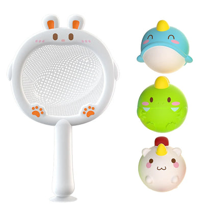 Süße Baby Tiere mit LED geeignet für die Badewanne oder Planschbecken