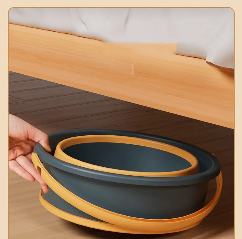 Silikon Eimer - Platzsparendes Design