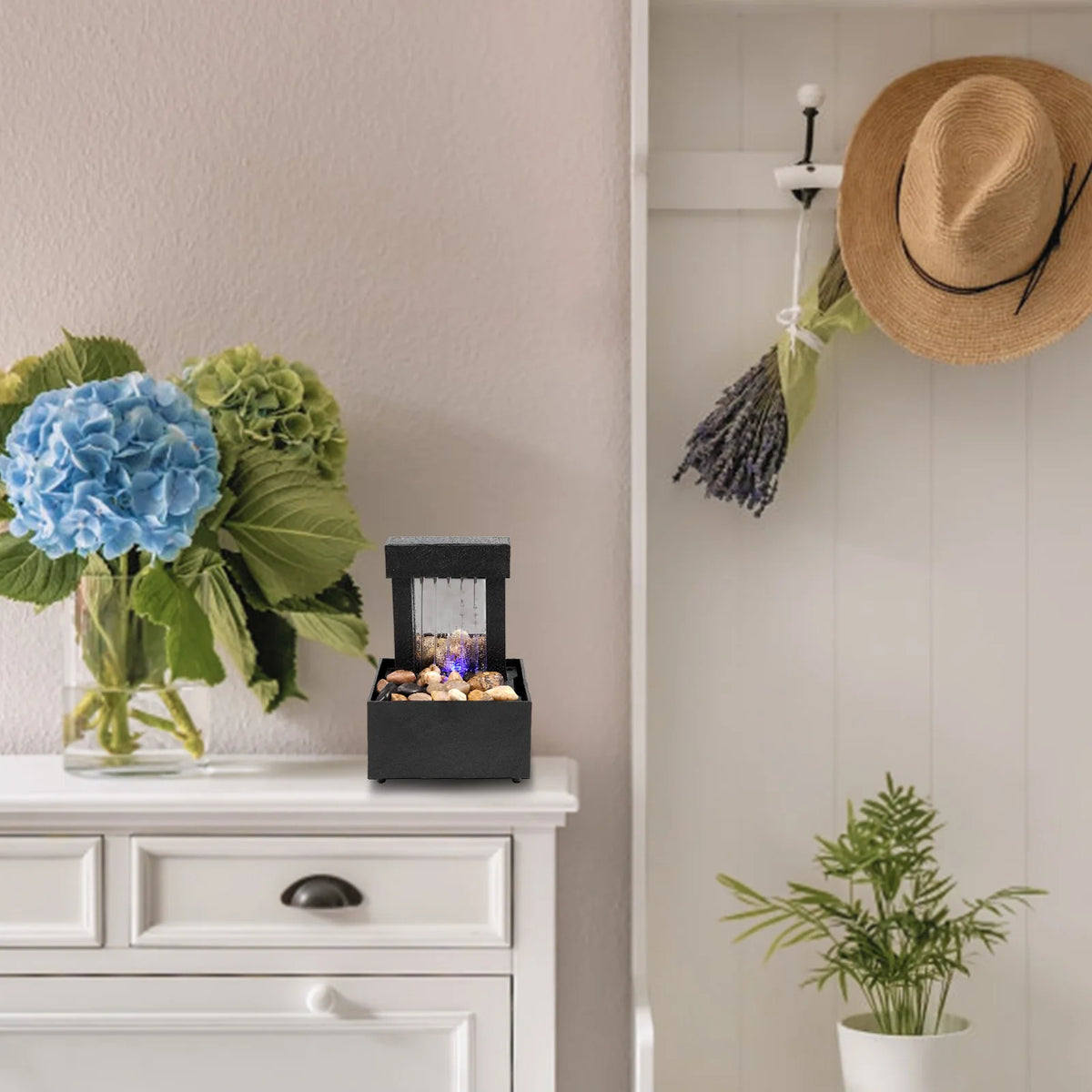 Wasserbrunnen in 4 Verschieden Variationen  Batterie und  mit USB